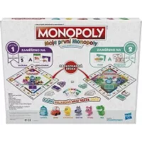 Moje první Monopoly - zadní strana balení