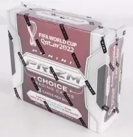 Fotbalové karty mistrovství světa 2022 katar Prizm Choice hobby box