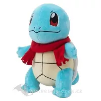 Pokémon plyšák Squirtle se šálou o velikosti cca 20 cm