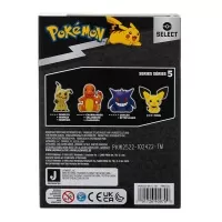 Zadní strana balení vynilové figurky Pokémon Pichu