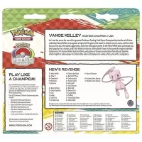 Pokémon  TCG 2023 World Championship Deck Vance Kelley - zadní strana balení