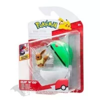 Balení hračky Pokémon Clip and Go Poké Balls - Eevee