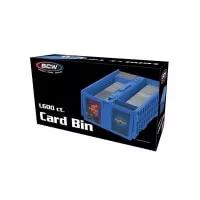 Prenosny box na uskladneni karet BCW Plastic Blue 3