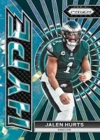 2023 Panini Prizm NFL Football Fat Pack karta Hype Jalen Hurts