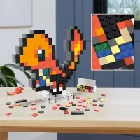 Propracovaná stavebnice MEGA Pokémon - Charmander