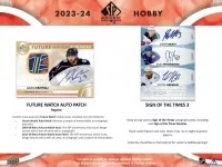 SP Authentic Hobby Box 23-24 hokejové karty přehled karet