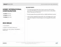 2023-2024 Panini Select Serie A International Hobby Box - product breakdown