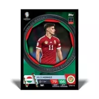 EURO 2024 Topps Match Attax Tournament Celebration karta One to Watch Milos Kerkez
