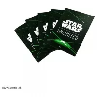 Obaly na karty Star Wars Unlimited - Space Green - 60 ks obaly zezadu