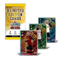 2024-2025 Topps Match Attax Mega Multipack karty limited edition