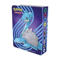 Zadní strana malého alba Pokémon na 60 karet s Pokémonem Lapras