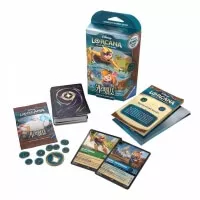 Disney Lorcana TCG Azurite Sea - Starter Deck - Emerald a Sapphire plneni baleni