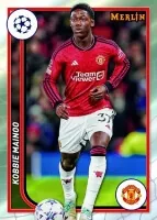 2023-2024 Topps Merlin UEFA Club Competitions Blaster karta Mainoo