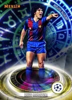 2023-2024 Topps Merlin UEFA Club Competitions Blaster karta Maradona