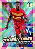 2023-2024 Topps Merlin UEFA Club Competitions Blaster karta Osman