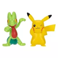 Akční figurky Pokémon - 5 cm - Pikachu a Treecko