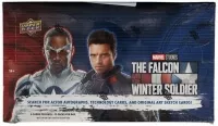 Upper Deck The Falcon &amp;amp; the Winter Soldier Hobby Box predni strana