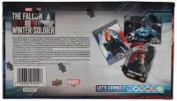 Upper Deck The Falcon &amp; the Winter Soldier Hobby Box zadni strana