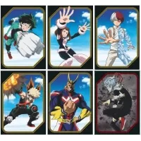 my hero academia výročí box samolepek