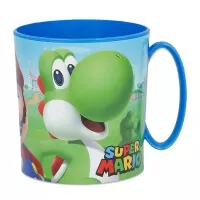 Plastový hrnek pro malé děti Super Mario pro začátky pití z hrnku