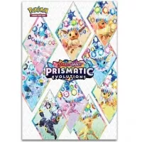 Pokémon prismatic evolutions - oboustranný plakát se 