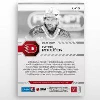 Hokejová karta Live Tipsport 2024-2025 - L-03 Patrik Poulíček back