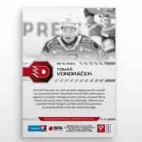 Hokejová karta Live Tipsport 2024-2025 - L-02 Tomáš Vondráček back