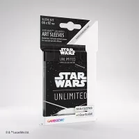 Obaly na karetní hru Star Wars: Unlimited s motivem Card Back White