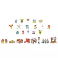 Dárečky v adventním kalendáři Pokémon s figurkami