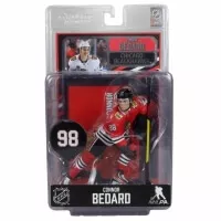 figurka NHL Connor Bedard (Chicago Blackhawks) krabicka 