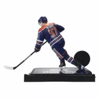 figurka NHL  - Connor McDavid (Edmonton Oilers) - Platinová edice - záda