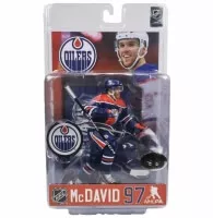 figurka NHL  - Connor McDavid (Edmonton Oilers) krabicka platinová edice