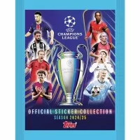 Topps Champions League 2025 - samolepky - balíček