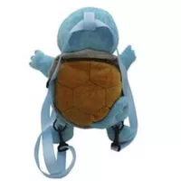 Plyšový medvídek s popruhy na záda - Squirtle