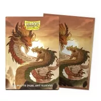 Dragon Shield Wood Snake 2025 - Matte Dual Art Sleeves - Standard Size