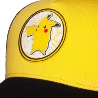 Detail motivu kšiltovky Pokémon Pikachu