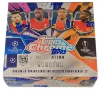 Topps Chrome 20/21 UEFA Champions League karty fotbal 