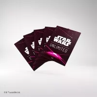 Obaly na karty Star Wars: Unlimited - Card Back Magenta