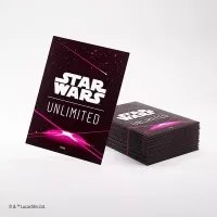 Obaly na karty Star Wars: Unlimited - Card Back Magenta