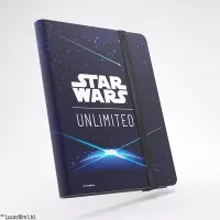 Star Wars: Unlimited album na 360 karet - Card Back Blue - zavírání na gumu
