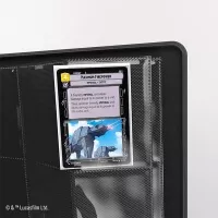 Star Wars: Unlimited album 18-Pocket - Black - vkládání karet z boku