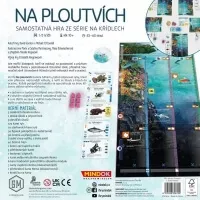 Desková hra Na ploutvích (Finspan CZ) - zadní strana krabice