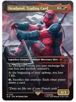 Magic the Gathering Secret Lair x Marvel 6 - Deadpool Nonfoil  - karta 1