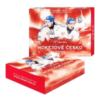 Hokejové karty Hokejové Česko 2025 Hobby Box