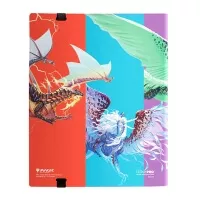 Zadní strana desek alba na karty Magic: the Gathering s motivem Tarkir Dragonstorm