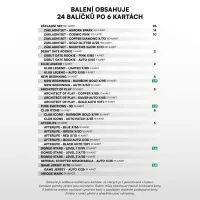 Fotbalové karty Chance liga 2024-2025 2. série Retail balíček
