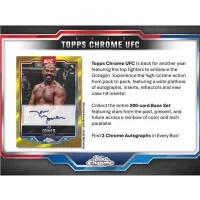 Topps UFC Chrome Hobby Babíček 2025 - sběratelské karty MMA