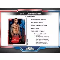 Topps UFC Chrome Hobby Babíček 2025 - sběratelské karty MMA