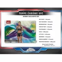 Topps UFC Chrome Hobby Babíček 2025 - sběratelské karty MMA