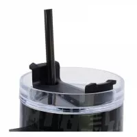 Stainless steel XL termohrnek Minecraft 940 ml